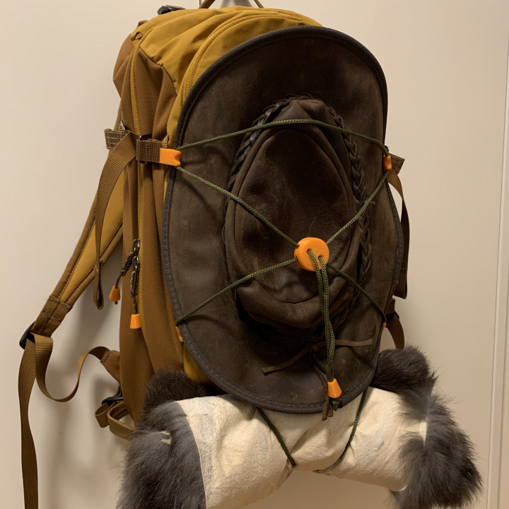 Backpack compression system - Fjällräven KEB HIKE 30 image