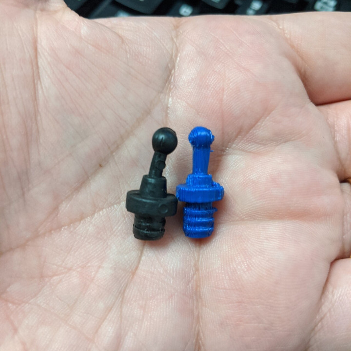 3D Printable Speaker Grill Peg by Martin Paoloni