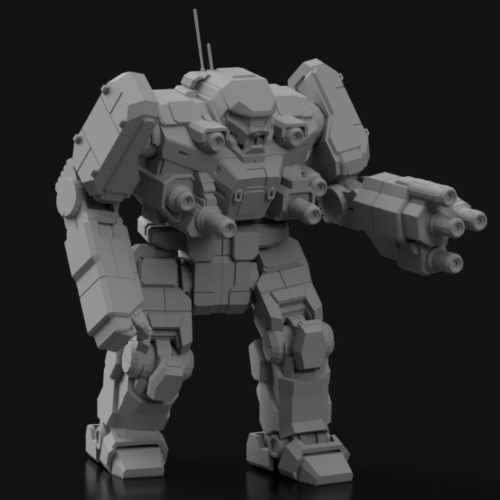 3D Printable BNC-41S Banshee for Battletech by Matt Mason