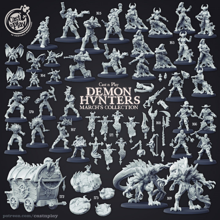 Demon Hunters (Pre-Supported) (Set) image