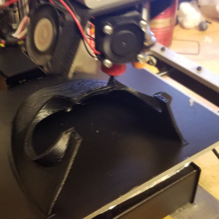 Plague Doctor Mask - Flat edges for easier printing image