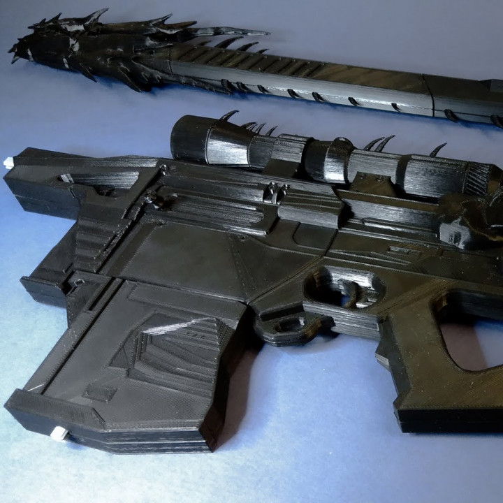 3D Printable DestinyWhisper of the Worm by PLASTIKON 3D Design