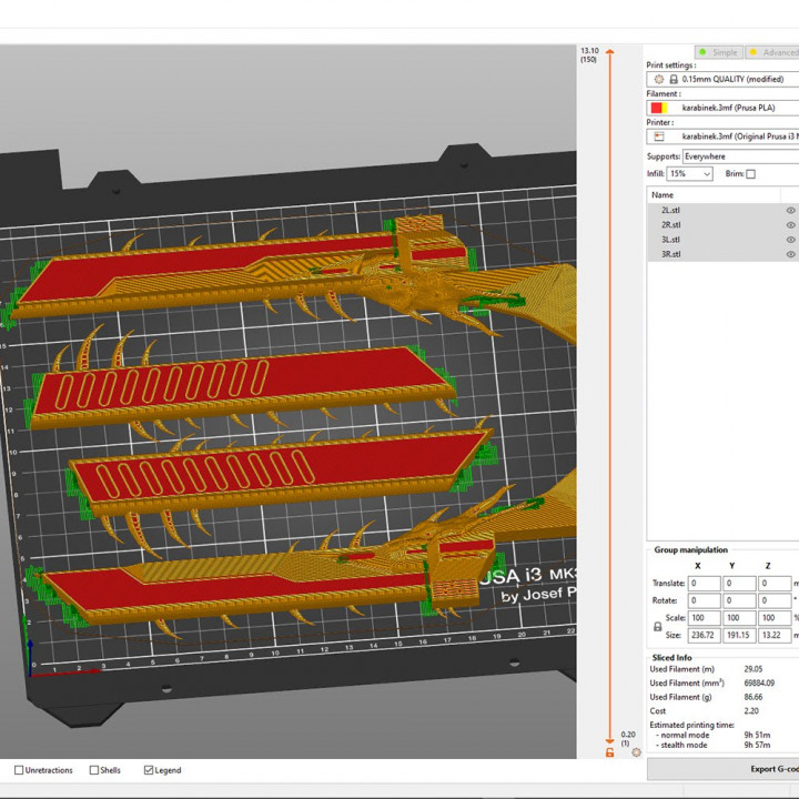 3D Printable DestinyWhisper of the Worm by PLASTIKON 3D Design