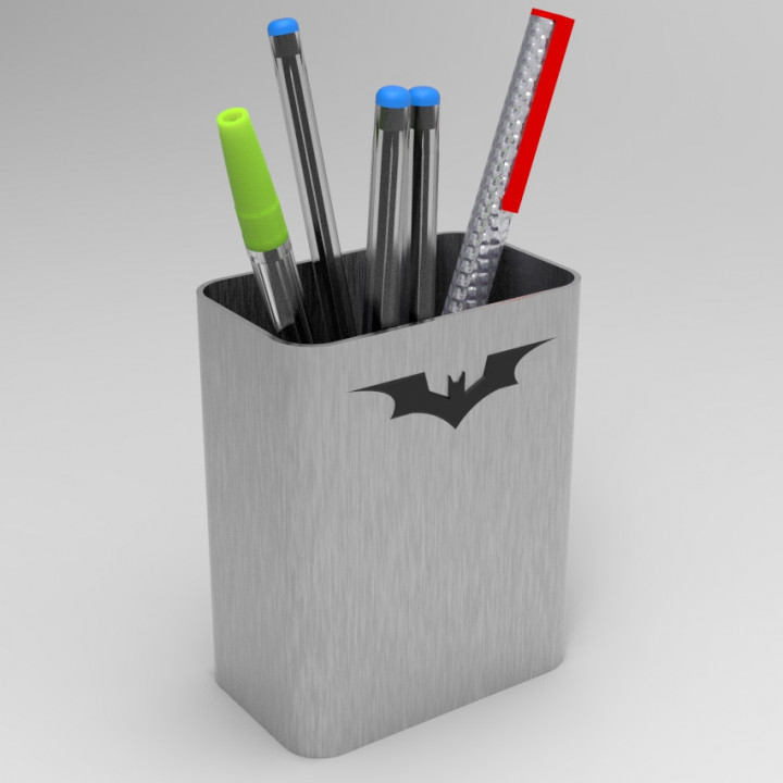 Pen holder Batman image