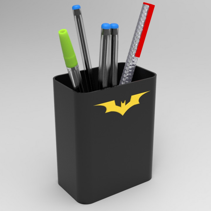 Pen holder Batman image