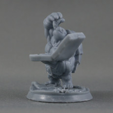 Picture of print of Teenage Mutant Ninja Tortle - Michelanzadough Miniature - Pre-Supported