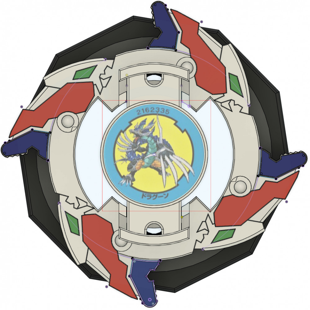 3D Printable Dragoon V2 A - 69 by Alec J. Davidson