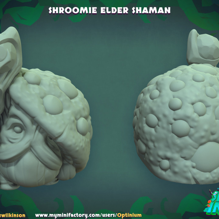 Shroomie Elder Shaman Miniature image