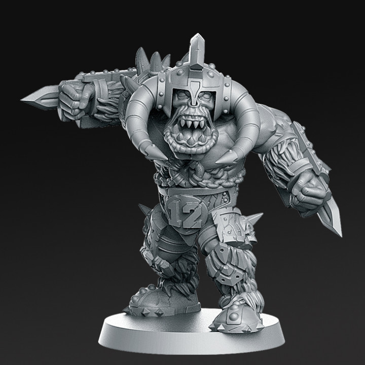 012 Orc Blocker Fantasy Football 32mm image