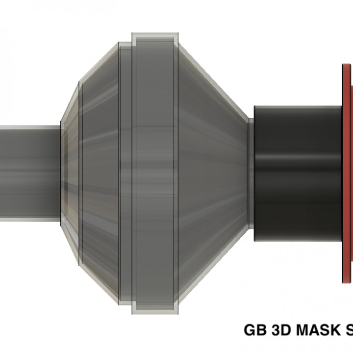 COVID-19 - GB 3D MASK SYSTEM N95 - PROTECT image