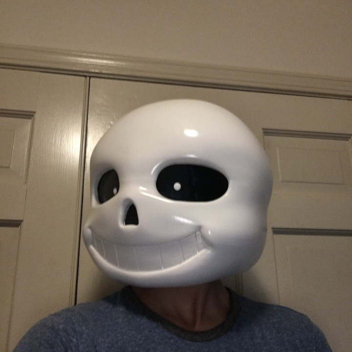 Sans Mask from Undertale image