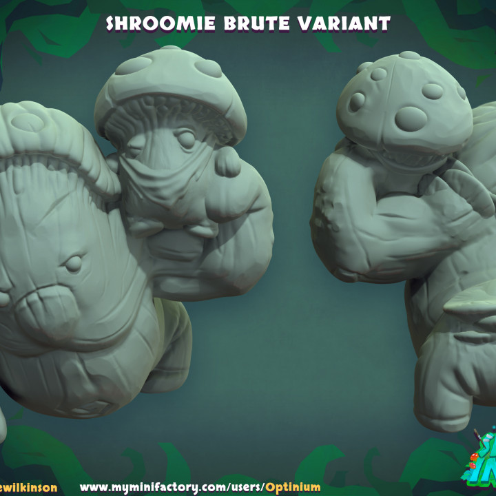 Shroomie Brute wBandit Miniature image