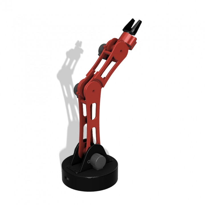 3D Printable Arduino Robotic Arm by IDeMa 3D