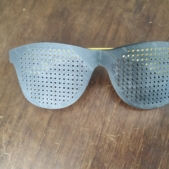 Holes glasses image