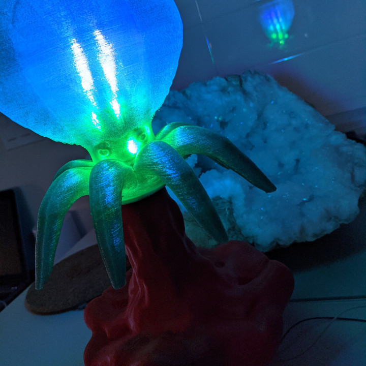 Mood Lamp Challenge - Inking Cuttlefish image