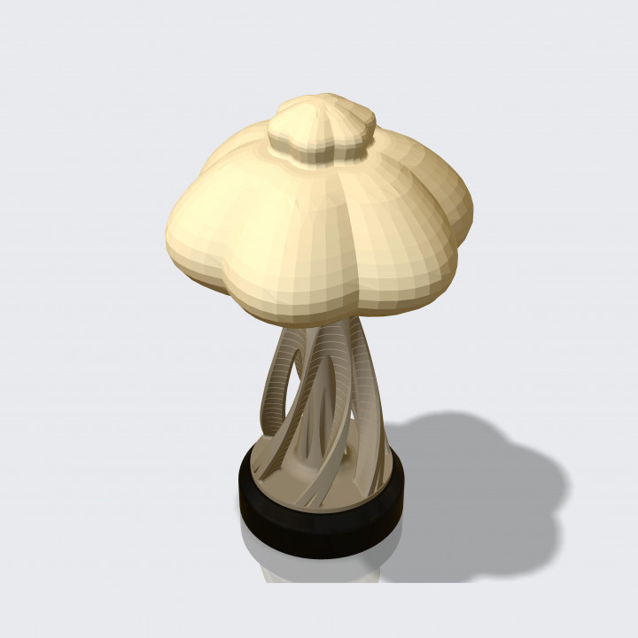 Mushroom cap jellyfish inspired Mood lamp image