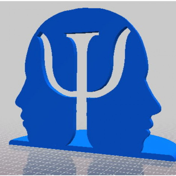 Psychology symbol for desk image
