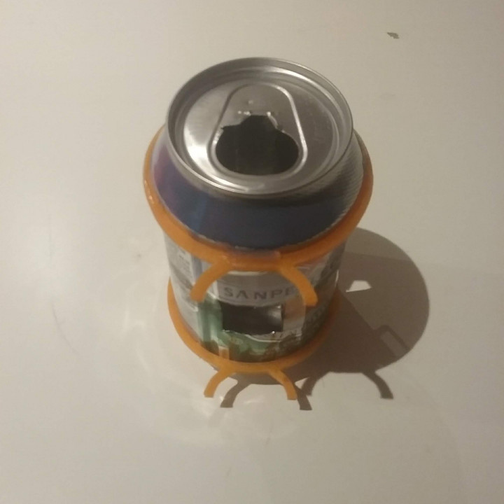 Soda can mini BBQ kit image