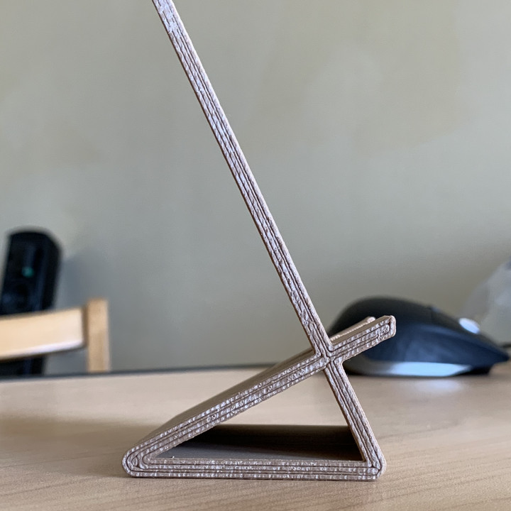 Phone Stand with Charger Cutout image