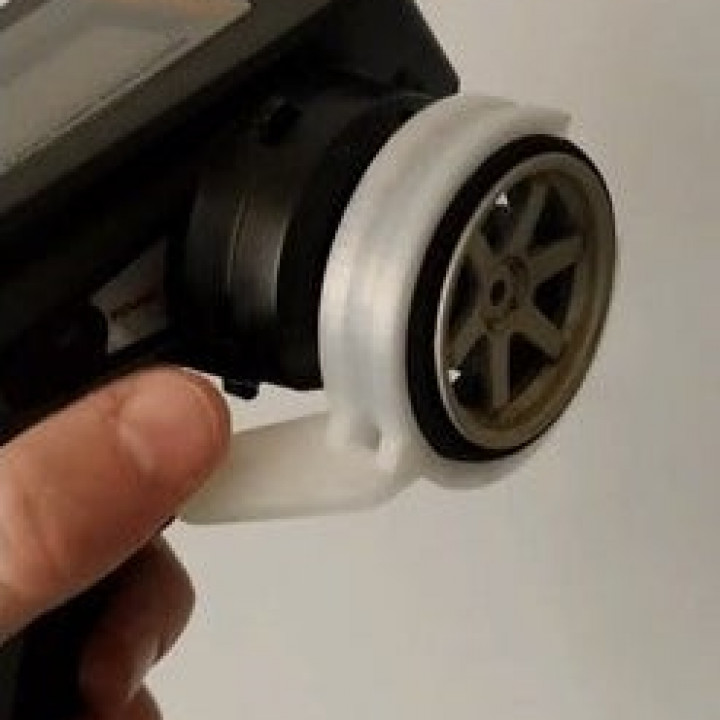 RC one-handed thumb steering adapter (DX5C) image