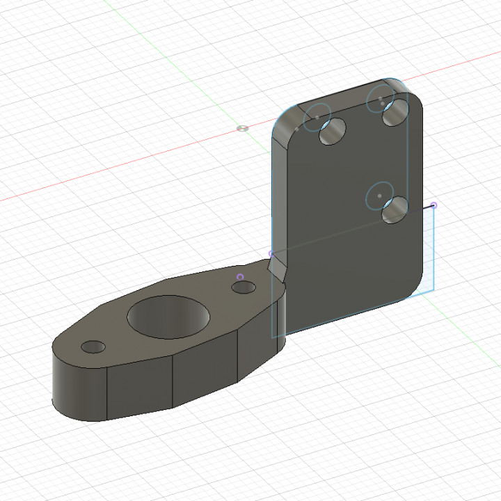 3D Printable Support For BlTouch/3DTouch V3 For Anet A8 Plus By Ruben