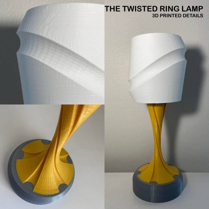 The Twisted Ring Lamp image