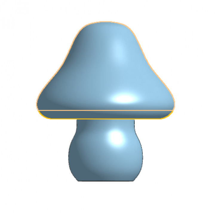 mushroom lamp image