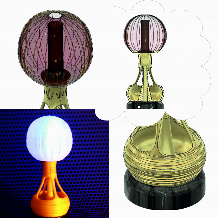 Montgolfier Brothers LED MOOD Lamp image