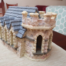 Picture of print of Dark Realms Fantasy Scenery - Chapel