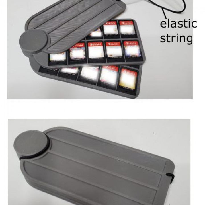 Switch game card case - extendable image