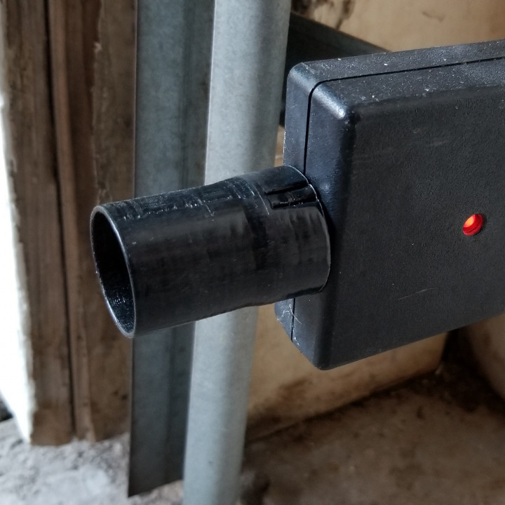 3D Printable Garage door sensor sun shield by Al