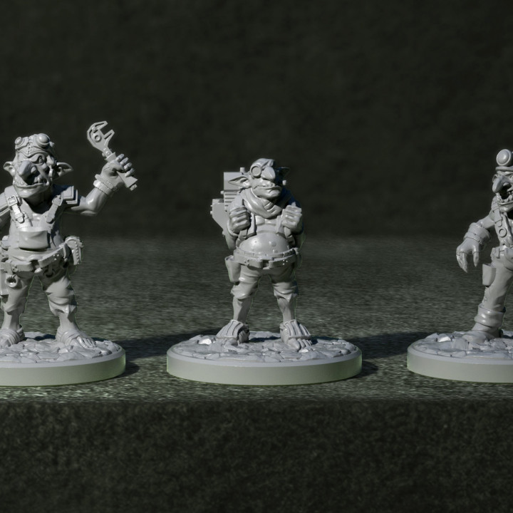 Goblin Miner with Base image