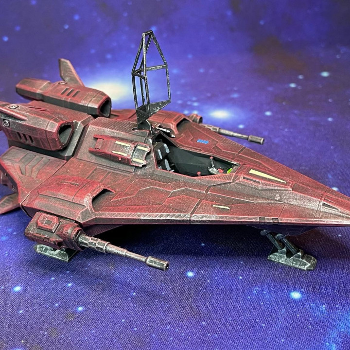 3D Printable Starfighter Pack by 2nd Dynasty