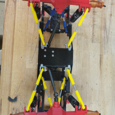 Picture of print of 1/10 Typical Pickup Body for MyRCCar MTC Chassis with Rigid Axles or Independent Suspension System