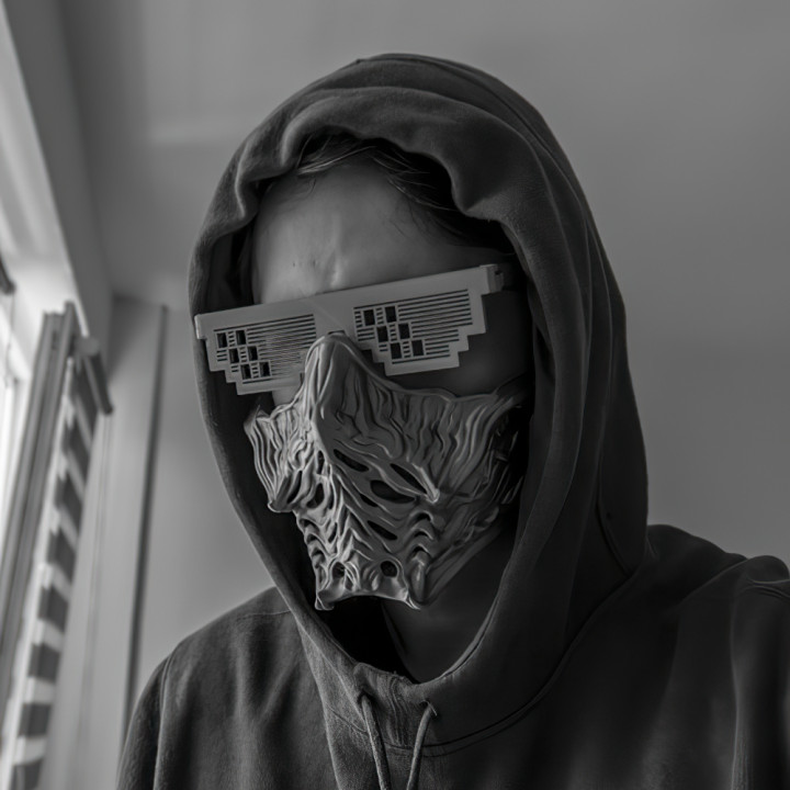 Ninja mask, MK - inspired image