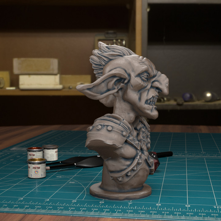 Goblin Bust [Pre-Supported]