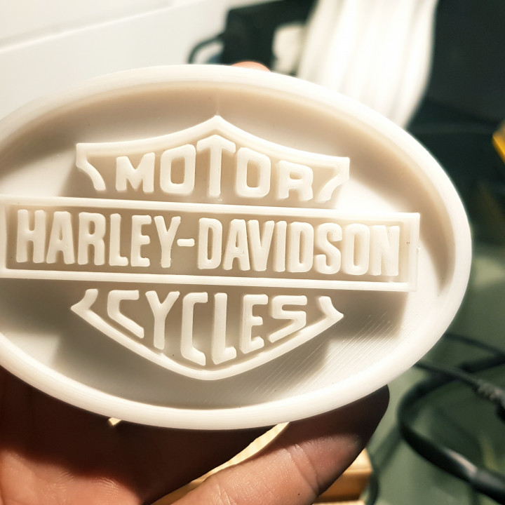 3D Printable Harley Davidson Emblem by Hoang Phuong 3d-printable-harley-davidson-emblem-by-hoang-phuong
