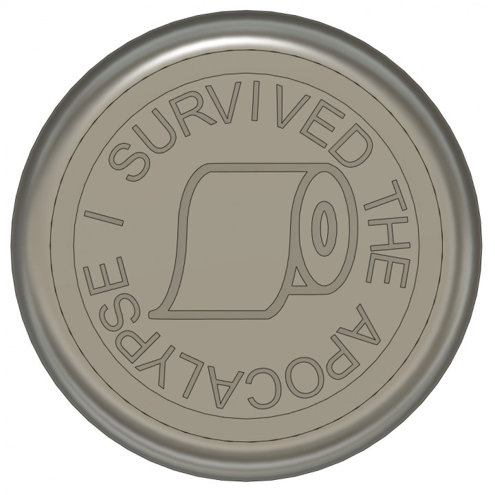 Toilet Paper Apocalypse Coin image