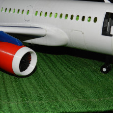 Picture of print of Airliner toy set inspired by Airbus A318