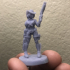 Irvina - From Wasteland - 32mm - DnD - print image
