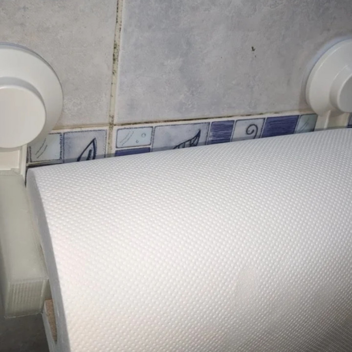 Ikea TISKEN vacum - paper towel holder image