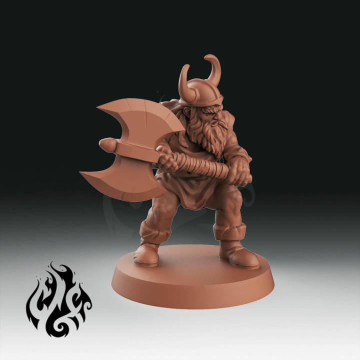 Dwarf Barbarian of the Golden Sword Quest image