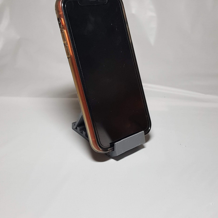 Single Part Phone Holder (No hardware required) image