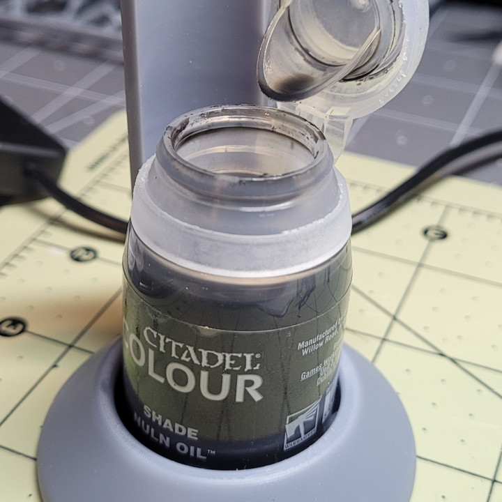 3D Print of Citadel paint pot holder by Kindel862