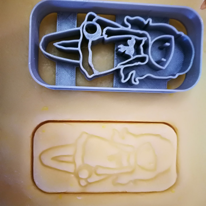 3D Printable Doll cookie cutter by Marco Buzzanca