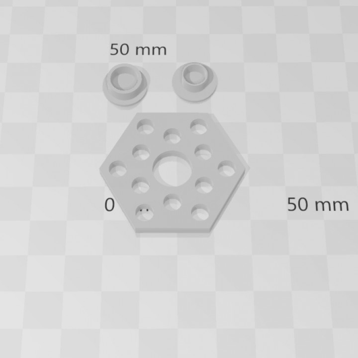 Hexagon Fidget Spinner image