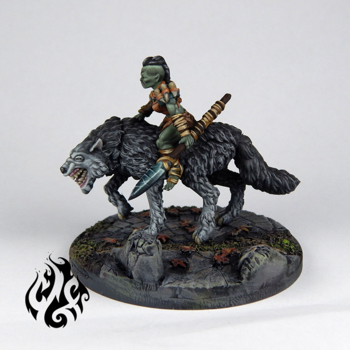 Orc Warg Rider image