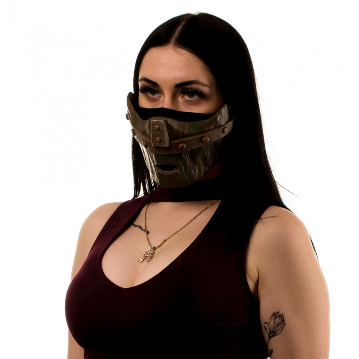 Wooden Facemask image