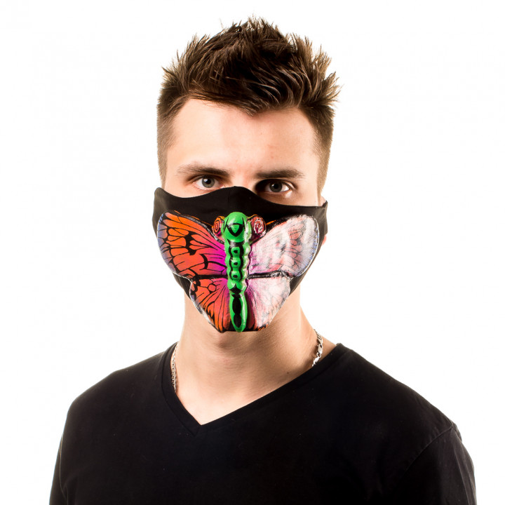 Butterfly Facemask image