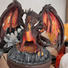 Picture of print of Lava Dragon